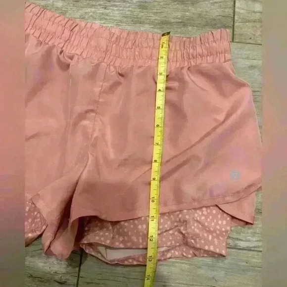 RBX pink 2 layer performance shorts size small - Picture 3 of 6
